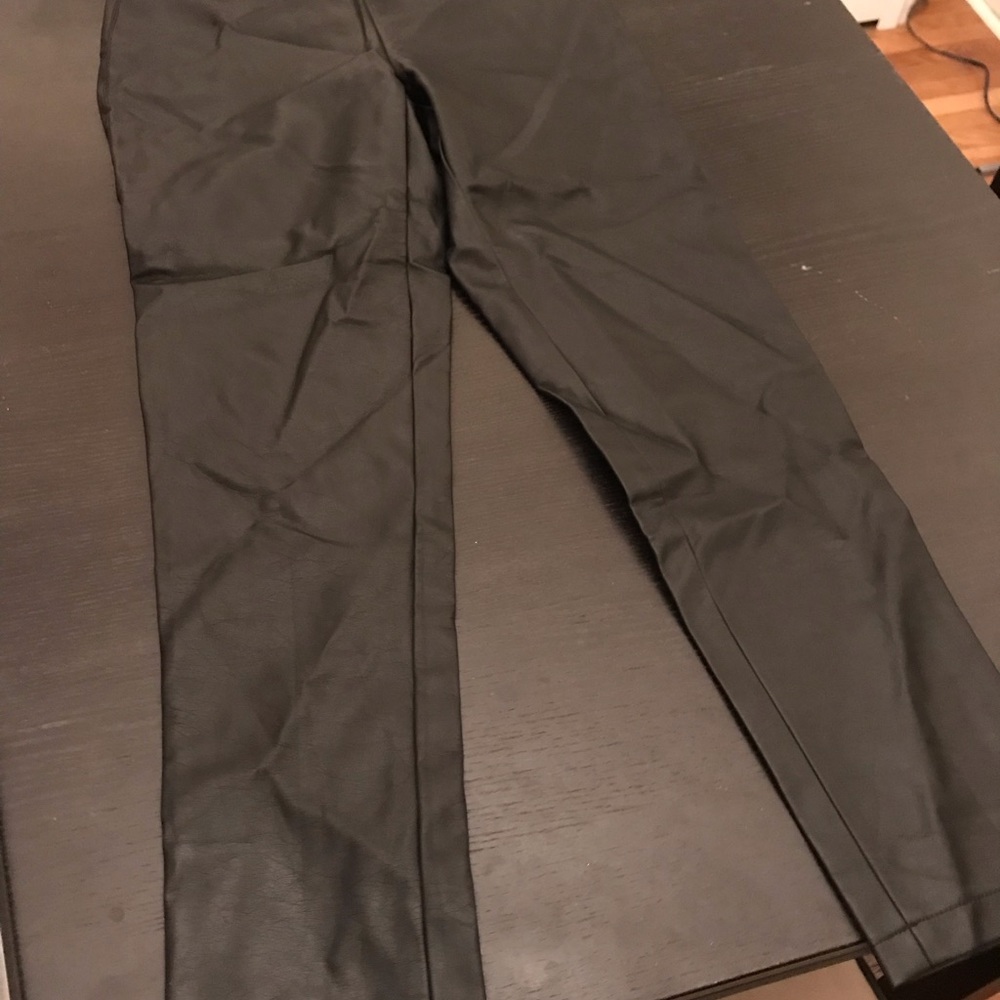 Pleather pants
